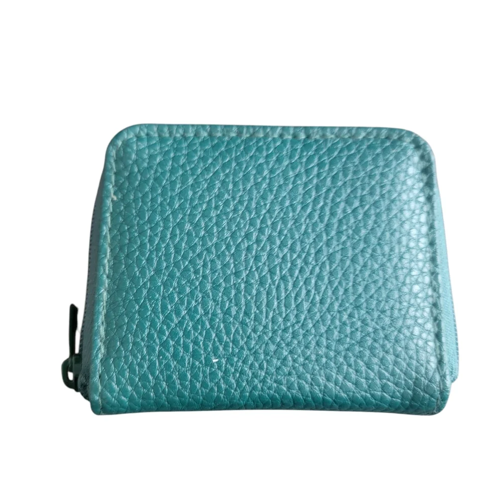Green Leather Women's Wallet
